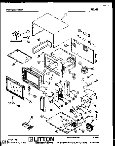 Mw Parts Diagram and Parts List for K-1560000  Amana Microwave