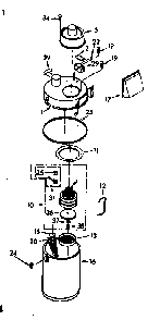 Vacuum Cleaner Parts Diagram and Parts List for 11640130  Kenmore Central Vacuum