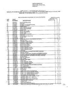Parts List-ice And Water Cafity Page 2 Diagram and Parts List for SZD27KP  Amana Refrigerator