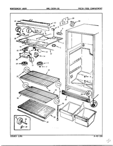 Part Location Diagram of 60571-75 Maytag DISCONTINUED