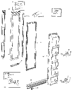 Freezer Door Diagram and Parts List for JRS226B MAQ21B Jenn-Air Refrigerator