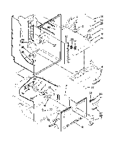 Liner Parts Diagram and Parts List for 59673003511  Kenmore Refrigerator