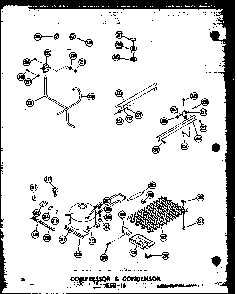 Section 9 Diagram and Parts List for ESRF16-C-P30303-3WC  Amana Refrigerator