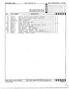 Unit Compartment And System Page 3 Diagram and Parts List for 19294A  Admiral Refrigerator