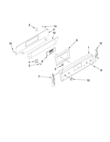 Part Location Diagram of W10211373 Whirlpool KNOB