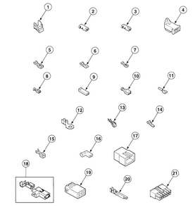 Terminals Diagram and Parts List for SDE807LF1500  Speed Queen Dryer