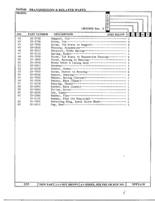 Transmission And Related Parts Page 3 Diagram and Parts List for 6540A REV K Norge Washer