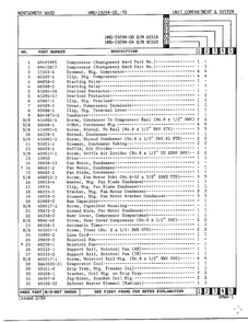 Unit Compartment And System Page 2 Diagram and Parts List for 19294A  Admiral Refrigerator