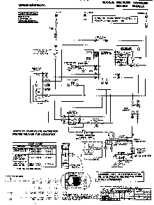 Wiring Schematic Diagram and Parts List for EX2485000  Amana Microwave