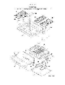 Top/Drawer Diagram and Parts List for 79075233312  Kenmore Range