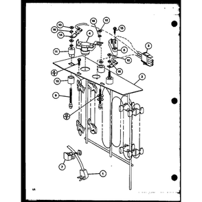 Diagram 4 Diagram and Parts List for PTRC32B1 P6924609R Amana Air Conditioner