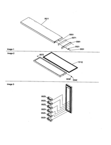 Freezer Door Diagram and Parts List for SB21VPSE-P1315603WE  Amana Refrigerator