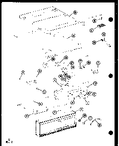 Section 5 Diagram and Parts List for AO-24SB-P85567-3S  Amana Wall Oven