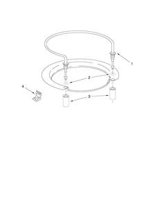 Heater Parts Diagram and Parts List for MDB4709AWS1  Maytag Dishwasher