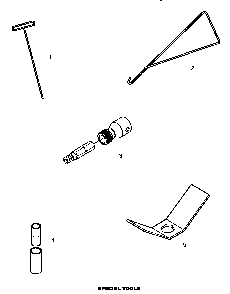 Special Tools Diagram and Parts List for LW1000W P1177501WW Amana Washer
