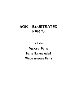 Optional parts (not included) Diagram and Parts List for MHW6630HC1  Maytag Washer