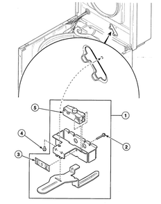 Part Location Diagram of M400981 Maytag Nut