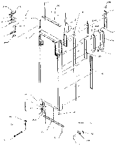 Fresh Food Door Handles And Accessories Diagram and Parts List for SXDE27NP-P1162204W  Amana Refrigerator