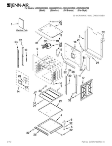 Part Location Diagram of W10176018 Whirlpool TRIM-PANEL