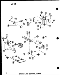 Part Location Diagram of B1360904 Whirlpool Orifice