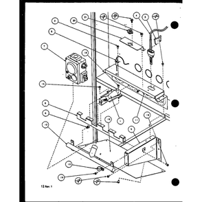Part Location Diagram of 10118902 Whirlpool Brkt, sensor