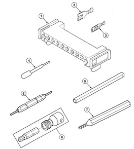 Tools Diagram and Parts List for SSEY07WF  Speed Queen Dryer