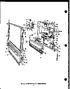 Section 18 Diagram and Parts List for DCR-225-1C-OK  Caloric Dishwasher