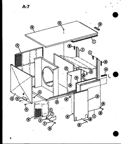 Part Location Diagram of C5848807 Whirlpool Panel assy q