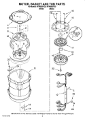 Part Location Diagram of W10183157 Whirlpool Rotor Position Switch Kit
