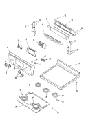 Part Location Diagram of WPW10185287 Whirlpool Infinite Switch