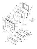 Part Location Diagram of 7760P228-60 Whirlpool PANEL- DRA