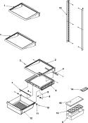 Part Location Diagram of 67006499 Whirlpool SHELF- REF