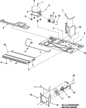 COMPRESSOR Diagram and Parts List for ASD2627KEB  Amana Refrigerator