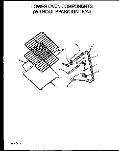 Section 10 Diagram and Parts List for RBK28FGL P1142379NL Caloric Range
