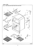 OVEN Diagram and Parts List for MER6775BAB  Maytag Range