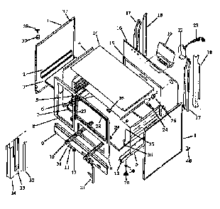 Part Location Diagram of RP2310001 Whirlpool DISCONTINUED