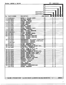 Motor And Drive Page 2 Diagram and Parts List for 8749A71  Norge Dryer
