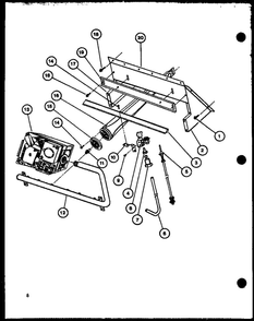 Part Location Diagram of R0198433 Whirlpool NLASHUTTER AIR