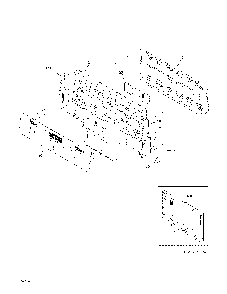Backguard Diagram and Parts List for 79097519102  Kenmore Range
