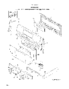 Backguard Diagram and Parts List for 79075443412  Kenmore Range