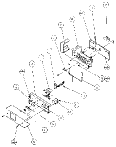 Ice Maker Diagram and Parts List for 36761-P1135802W  Amana Refrigerator