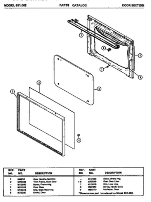 Part Location Diagram of M72D49 Whirlpool NOT AVAILABLE