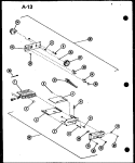 CONTROL ASSY Diagram and Parts List for RC-14 P7210009M Amana Microwave