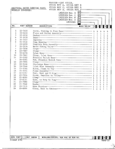 Water Carrying Parts Page 2 Diagram and Parts List for 6532A REV C Norge Washer