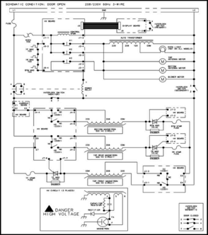 05 - Wiring Information Diagram and Parts List for RC30S2 P1332816M- Maytag Microwave