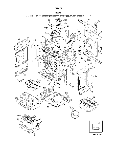 Body Diagram and Parts List for 79042512314  Kenmore Range