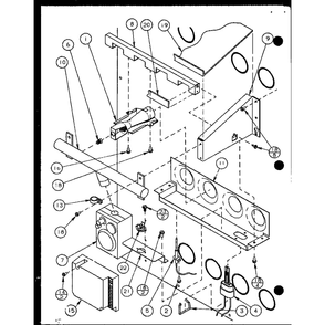Diagram 6 Diagram and Parts List for GCI045B25B P9898201F Amana Furnace