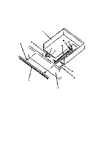 Storage Drawer Assy Diagram and Parts List for SBC24FX0 P1142372NW Amana Range