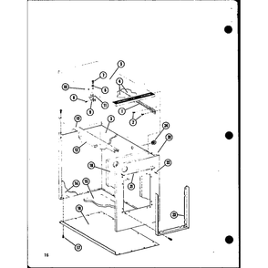 Diagram 11 Diagram and Parts List for BBH4830M-B P67331-6C Amana Air Conditioner