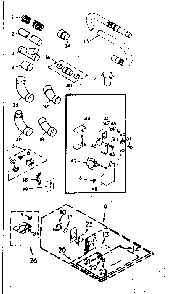 Installation Replacement Parts Diagram and Parts List for 11640230  Kenmore Central Vacuum